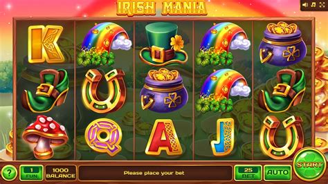 Irish Mania 888 Casino